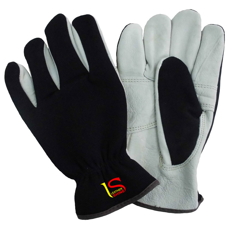  Driver Gloves in Split Leather