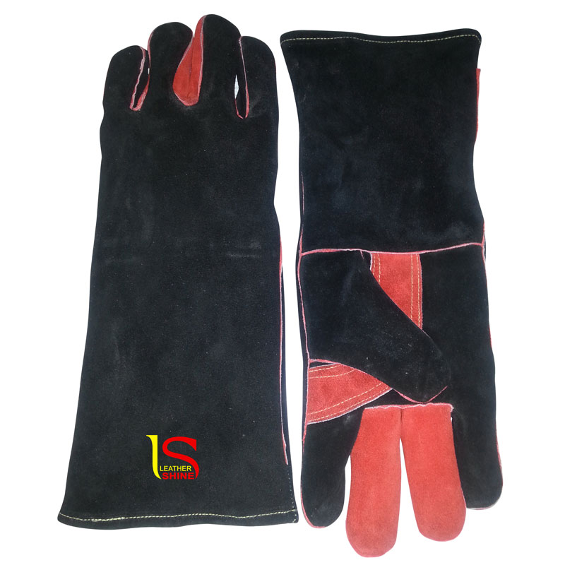 Welding Gloves Piping With Extra Plam