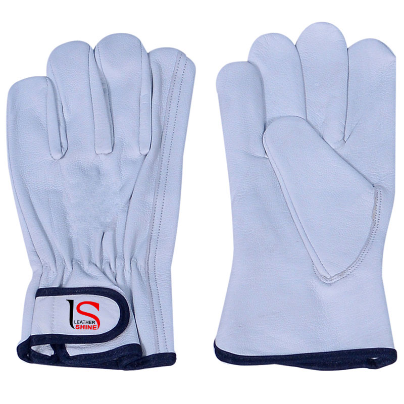 Driver Gloves in Grain Leather