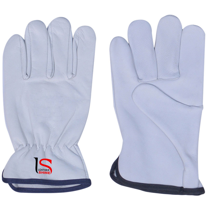 Driver Gloves in Grain Leather