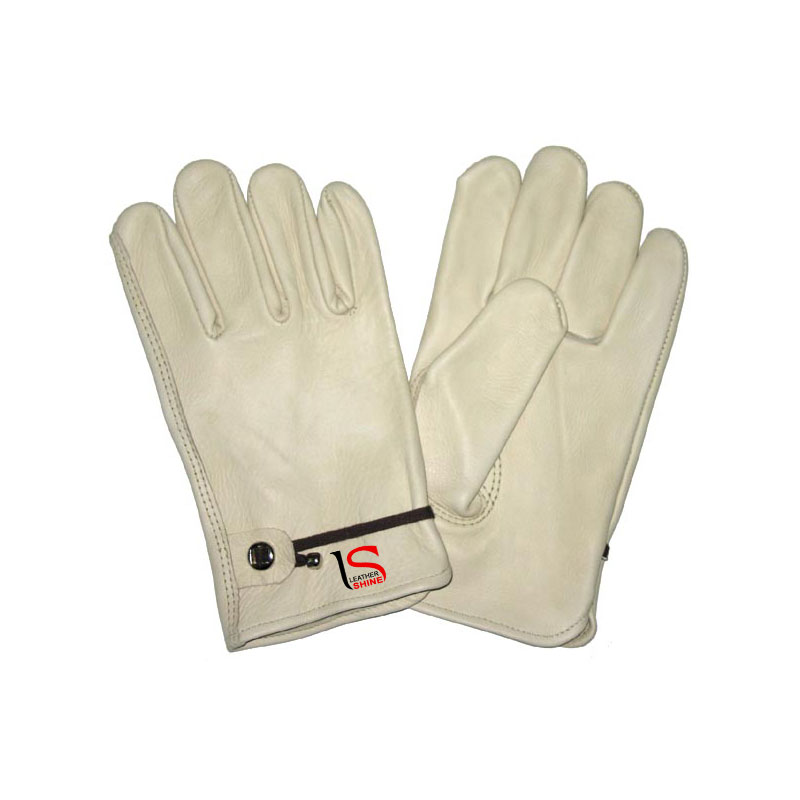 Driver Gloves in Grain Leather