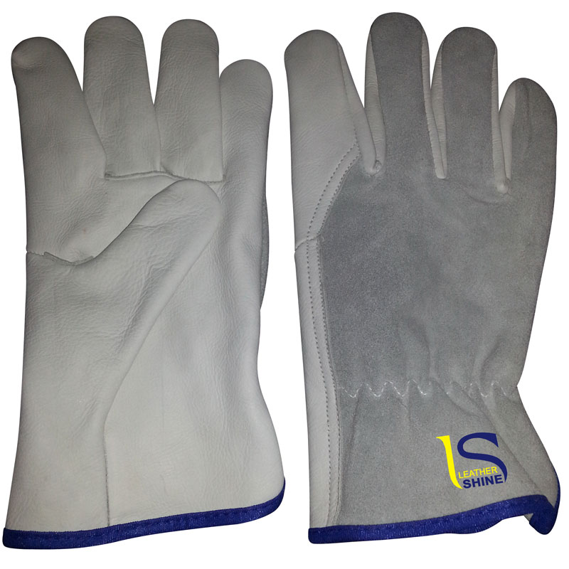 Driver Gloves in Grain Leather
