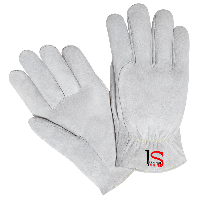  Driver Gloves in Split Leather