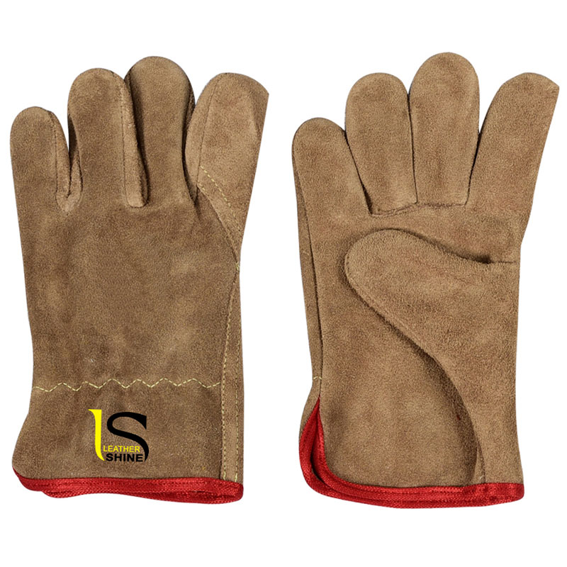  Driver Gloves in Split Leather