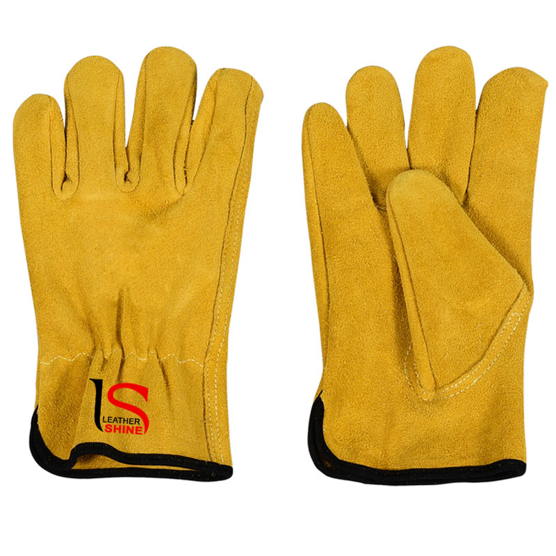  Driver Gloves in Split Leather