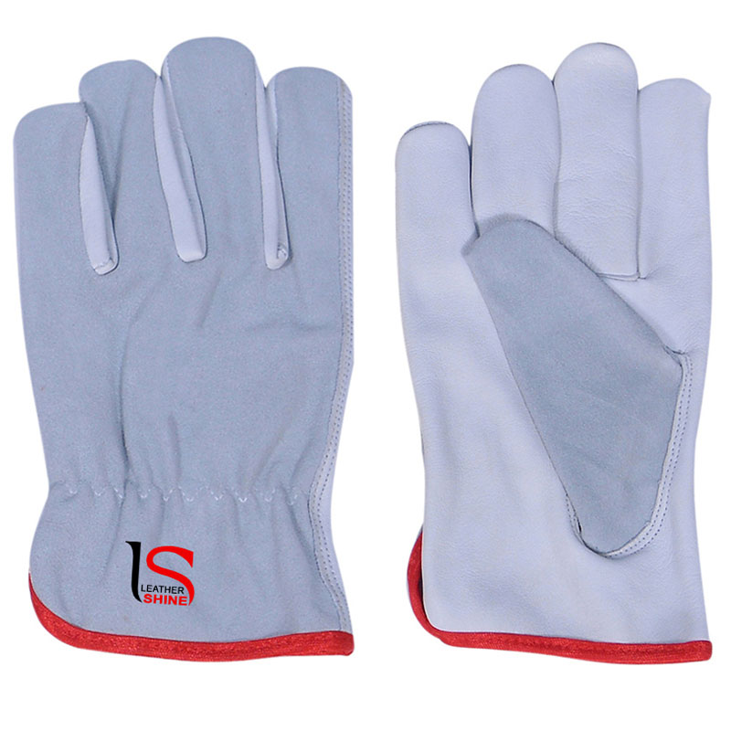 Driver Gloves in Split Leather