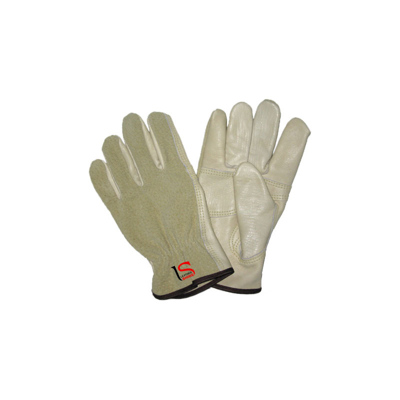  Driver Gloves in Split Leather