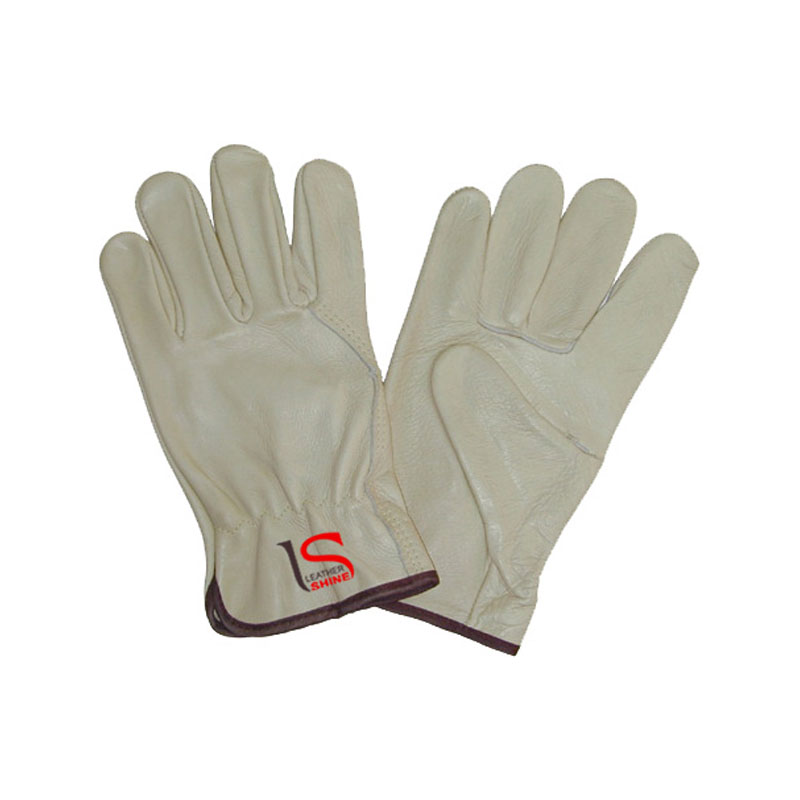  Driver Gloves in Split Leather