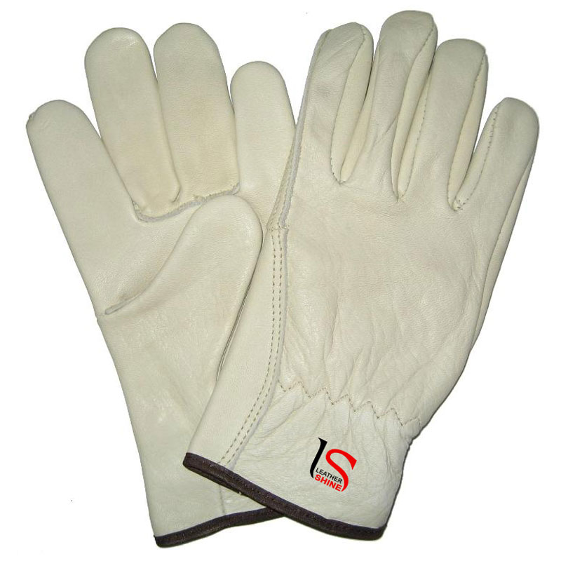  Driver Gloves in Split Leather