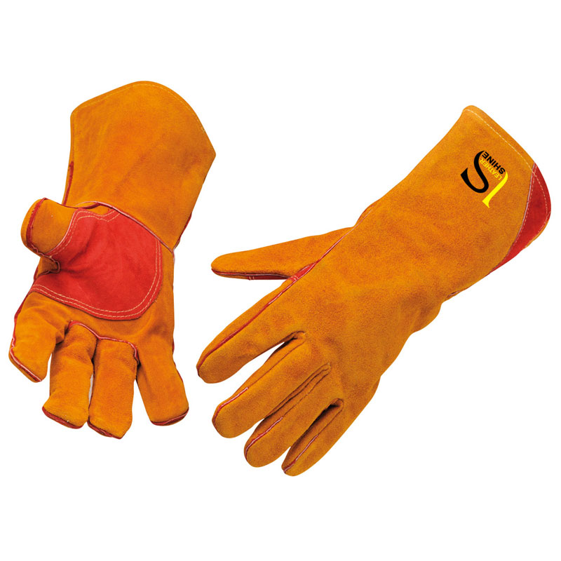 Welding Gloves Piping With Extra Plam