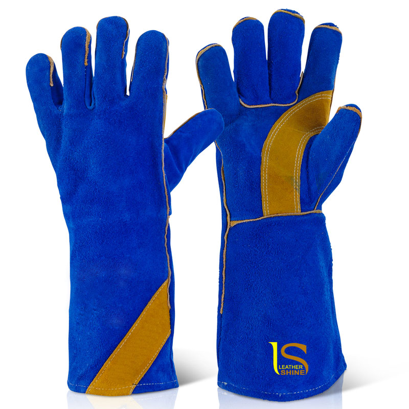 Welding Gloves Piping With Extra Plam