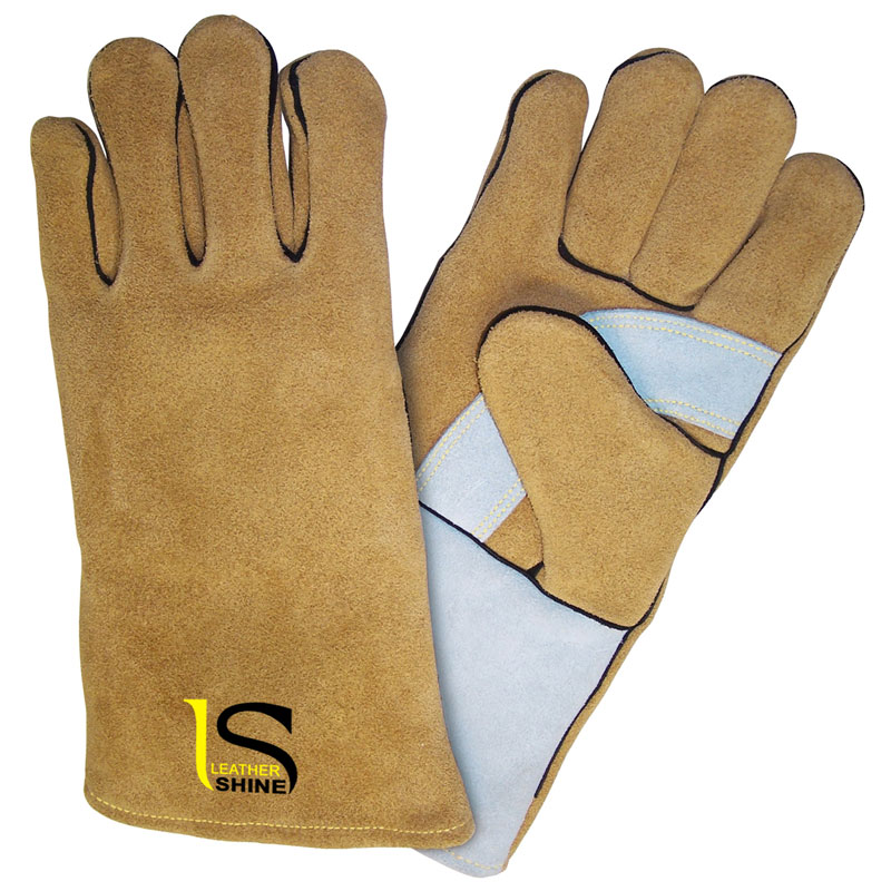 Welding Gloves Piping With Extra Plam